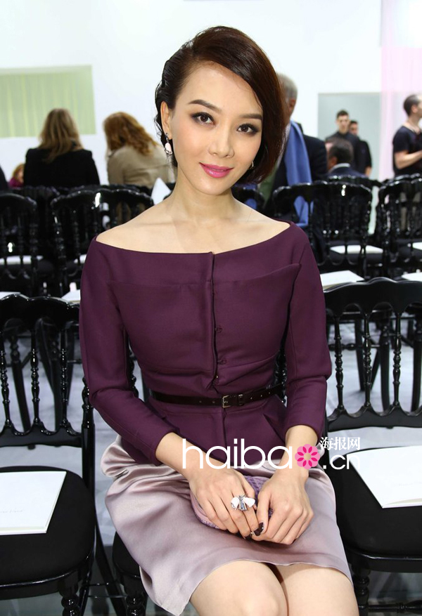 Fashion Week de Paris : des stars chinoises aux premiers rangs du défilé Dior 5