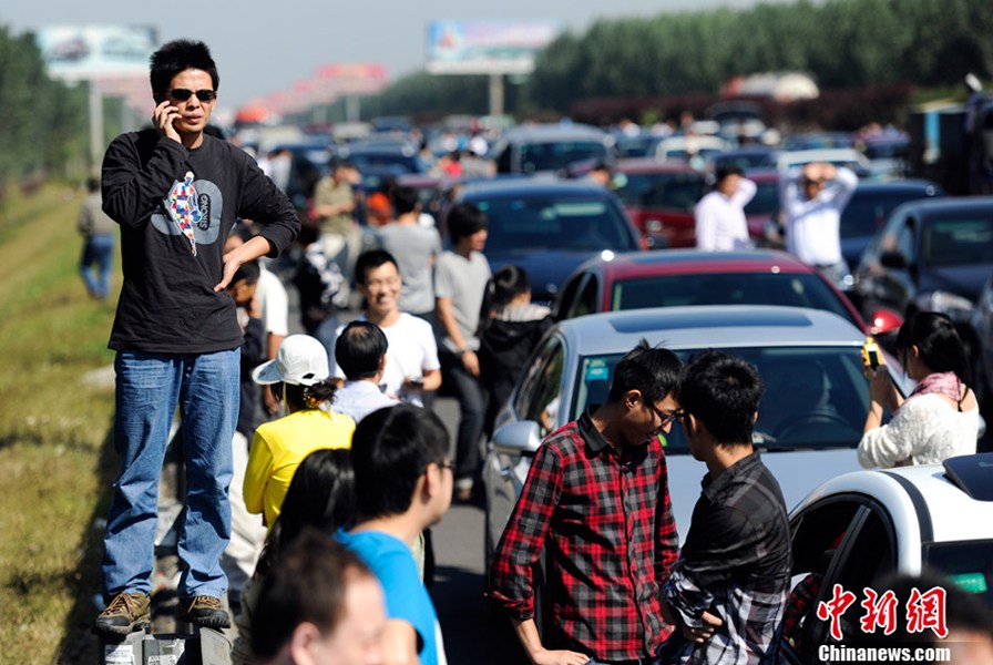 Chine : circulation chaotique au début du congé_1