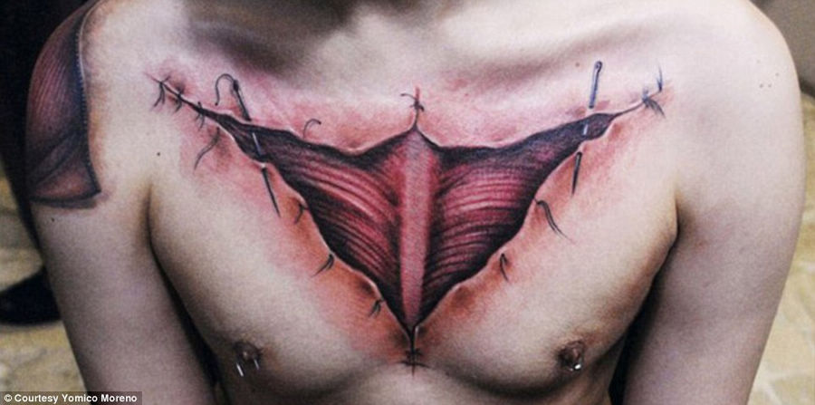 Les tatouages impressionnants de l&apos;artiste Moreno8