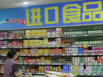 Engouement des consommateurs chinois pour les aliments importés