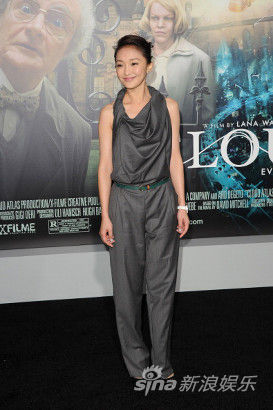 La comédienne chinoise Zhou Xun à Los Angeles pour son film Cloud Atlas 6