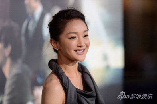 La comédienne chinoise Zhou Xun à Los Angeles pour son film Cloud Atlas 9