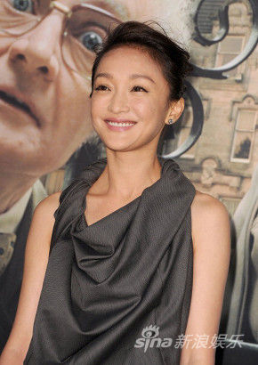 La comédienne chinoise Zhou Xun à Los Angeles pour son film Cloud Atlas 10