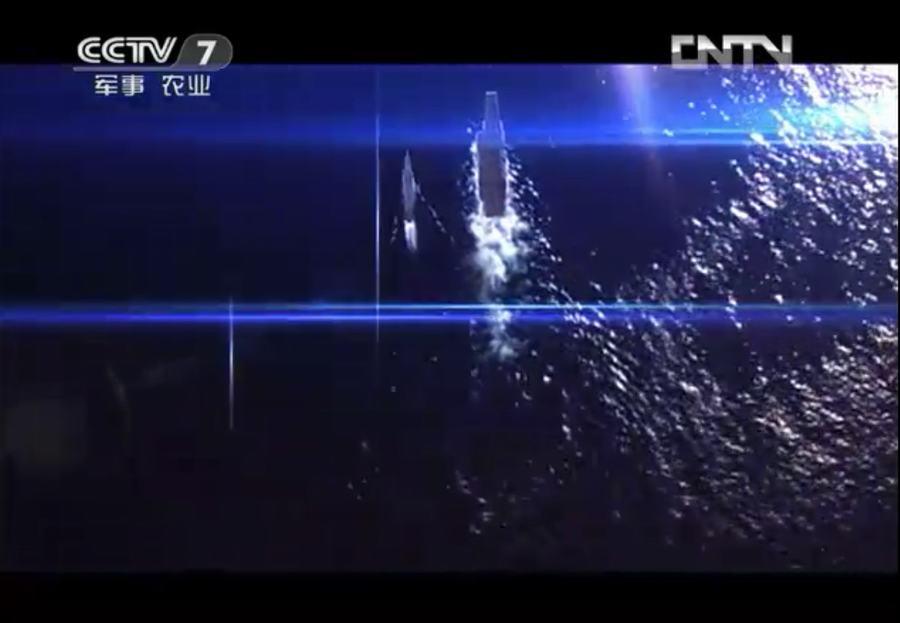 CCTV : Des avions de chasse J-10 sur le porte-avions Liaoning