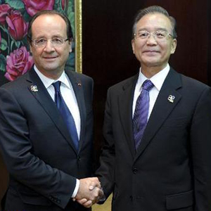 Le Premier ministre chinois promet de renforcer les relations avec la France