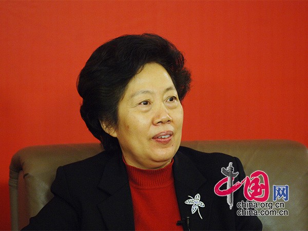 Le procureur général adjoint du Parquet populaire suprême Mme. Hu Zejun