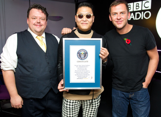 Gangnam Style: désormais dans le Guinness des records