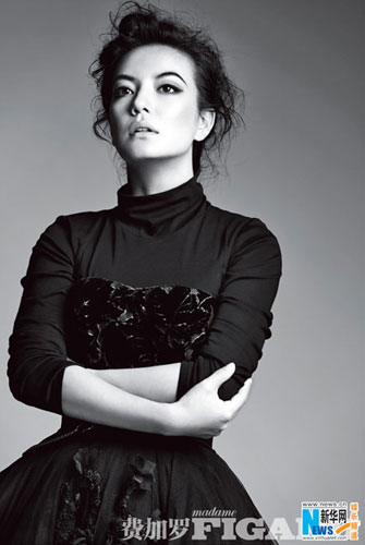 La comédienne Zhao Wei en couverture du magazine Madame Figaro 4