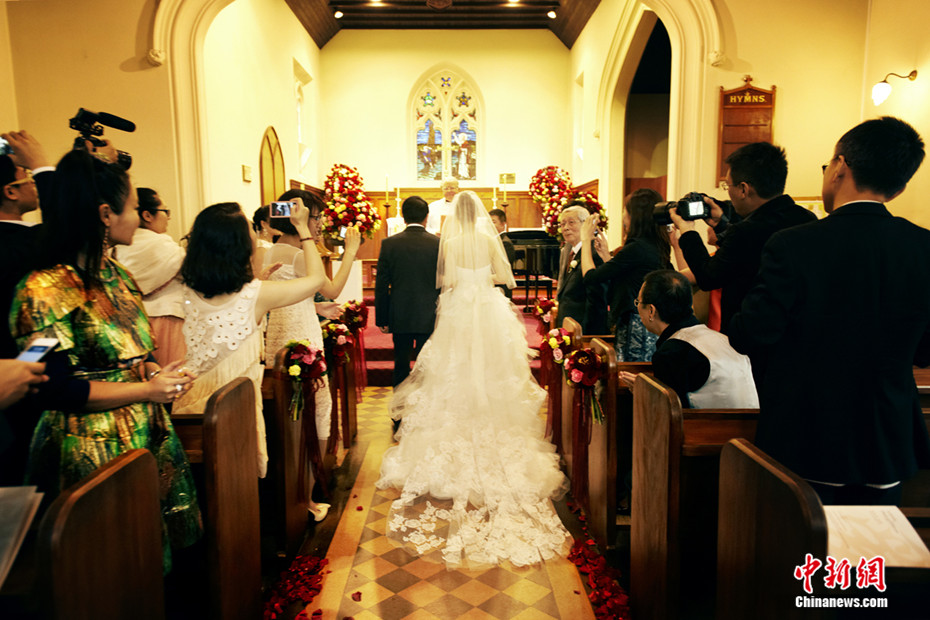 Mariage de la reine de Weibo Yao Chen en Nouvelle-Zélande 3