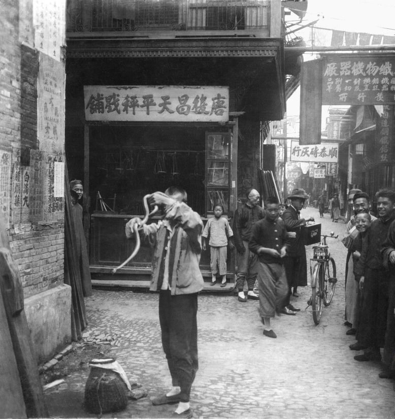 Le vieux Shanghai sous l&apos;objectif d&apos;un Français