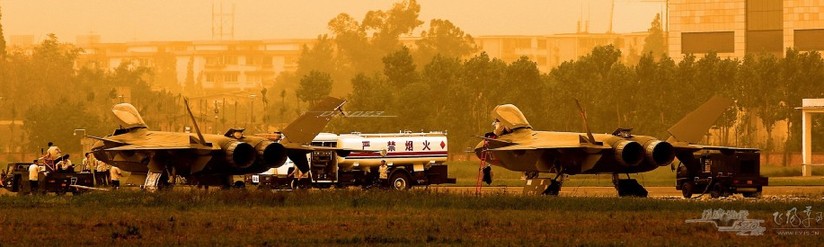 Des images précieuses de l'avion de chasse JIAN-20