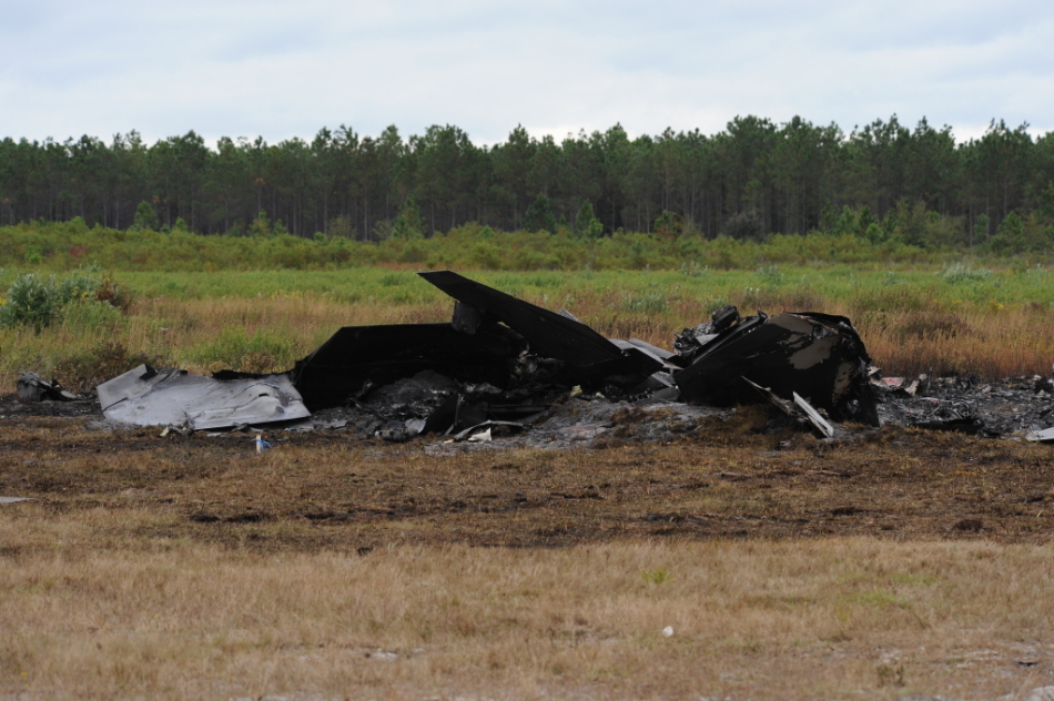 Le crash du F-22 Raptor : les dernières photos dévoilées