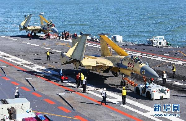 L&apos;appontage du JIAN-15 améliore la combativité du porte-avions Liaoning