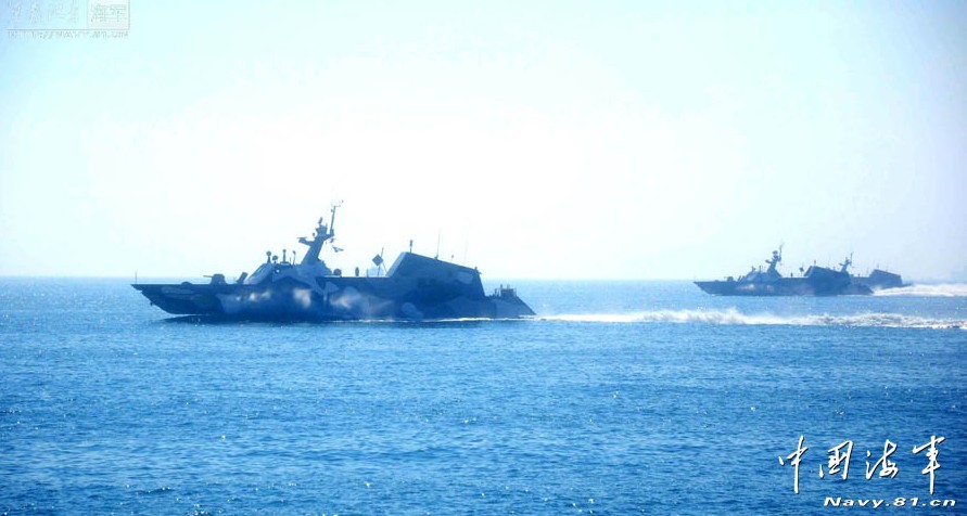 Chine: photos des nouveaux patrouilleurs lance-missiles 