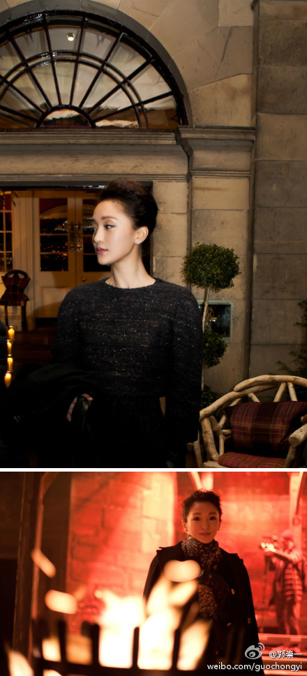 La comédienne chinoise Zhou Xun au défilé Chanel