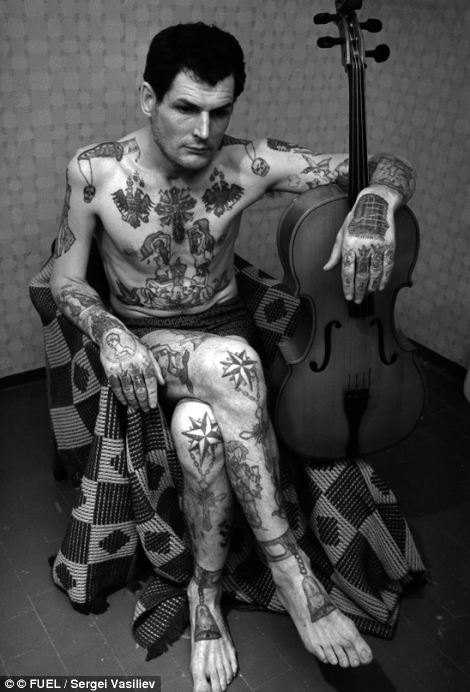 Les tatouages des membres de gangs russes