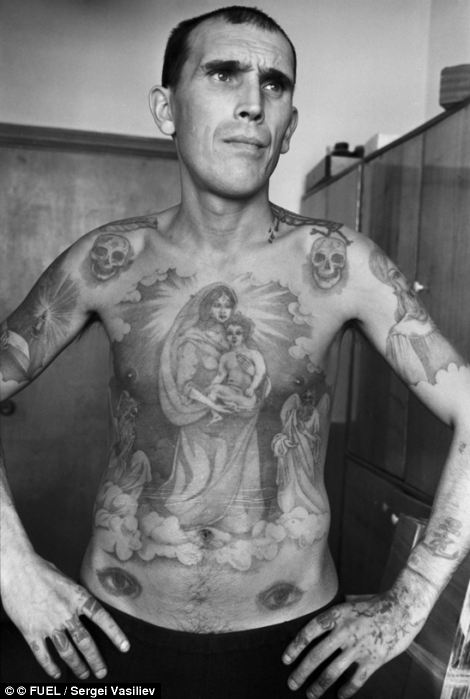 Les tatouages des membres de gangs russes