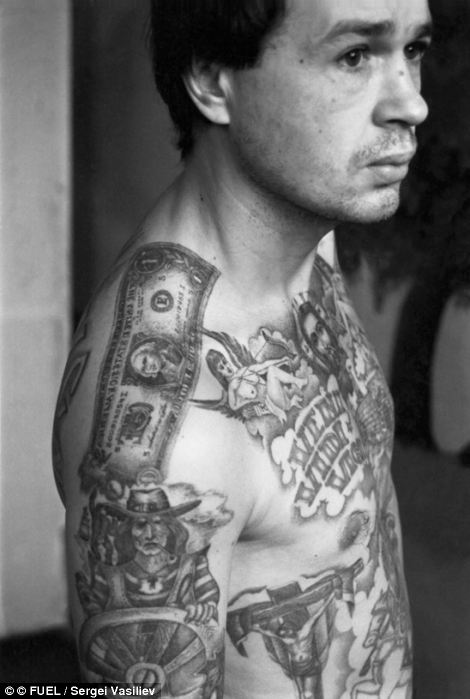 Les tatouages des membres de gangs russes