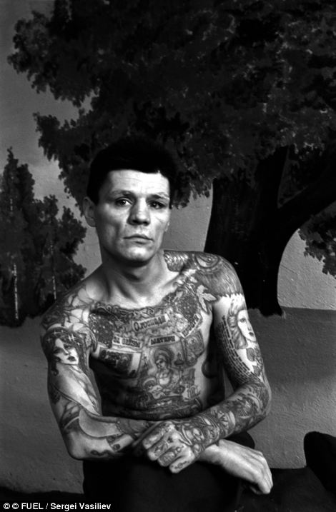 Les tatouages des membres de gangs russes
