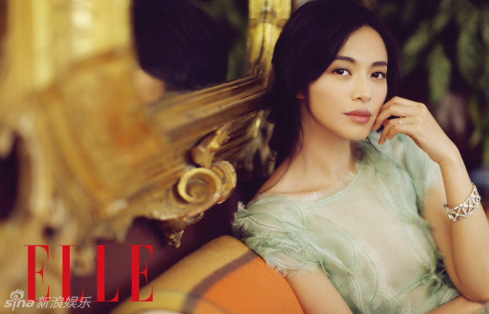 L&apos;actrice chinoise Yao Chen en couverture du magazine Elle