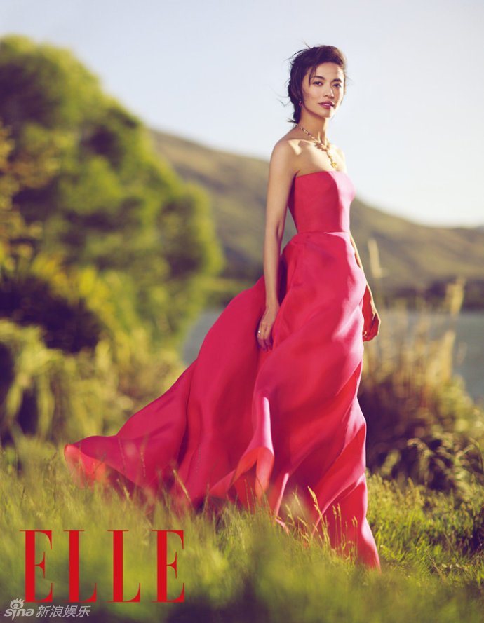 L&apos;actrice chinoise Yao Chen en couverture du magazine Elle