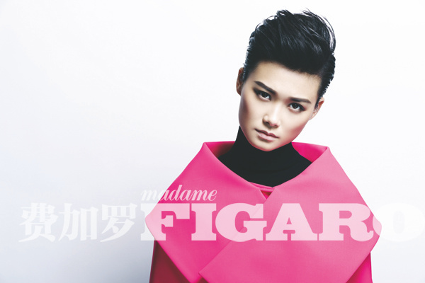 Li Yuchun pose pour Madame Figaro