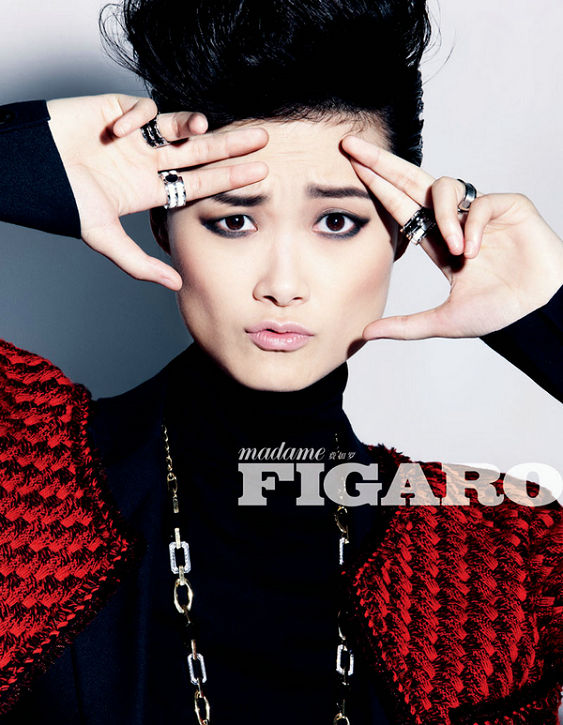 Li Yuchun pose pour Madame Figaro