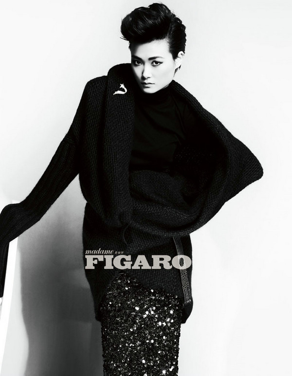 Li Yuchun pose pour Madame Figaro