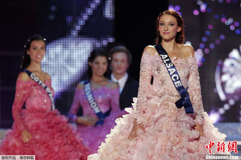 Miss France 2013 : Miss Bourgogne a été couronnée à Limoges