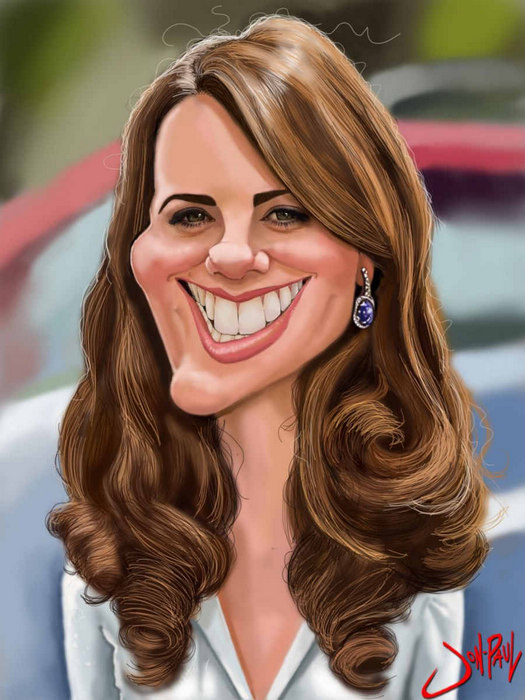 Des portraits de Kate Middleton réalisés en bonbon et en Lego