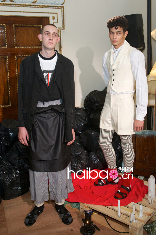 Fashion Week homme de Londres : défilé Meadham Kirchhoff