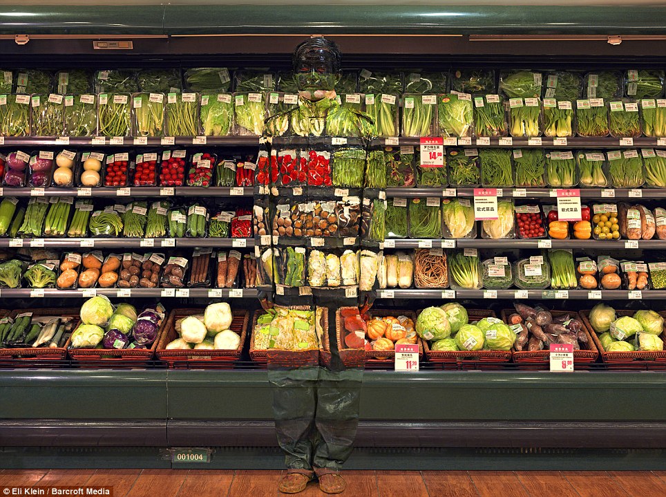 L&apos;art du camouflage par Liu Bolin