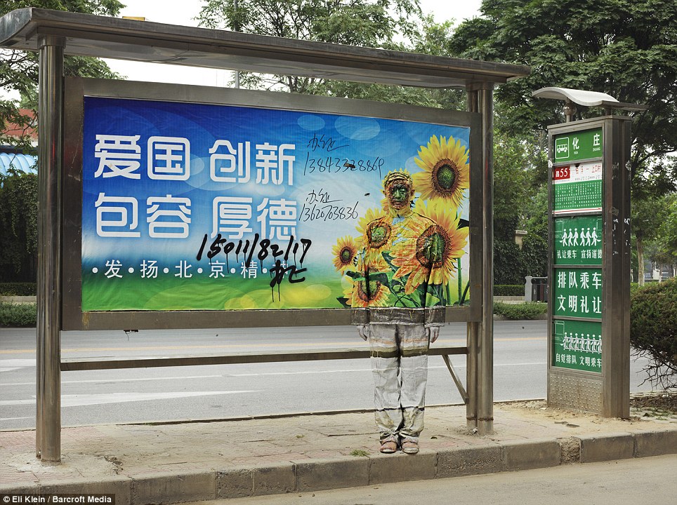 L&apos;art du camouflage par Liu Bolin
