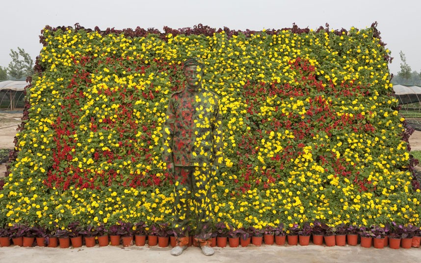 Liu Bolin, l&apos;homme invisible à New York