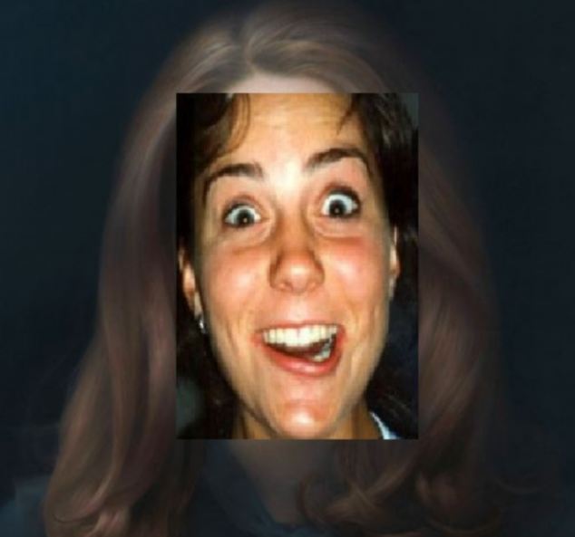 Retouche du portrait officiel de Kate Middleton