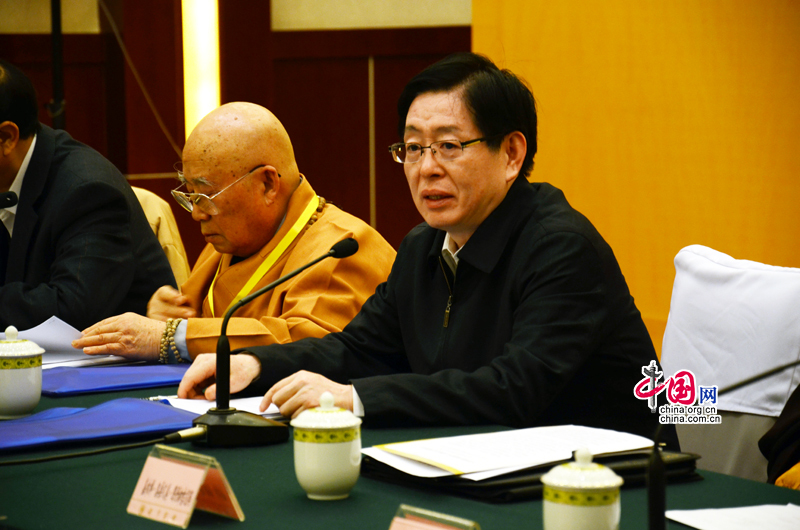 Wang Zuoan, directeur du Bureau national des affaires religieuses