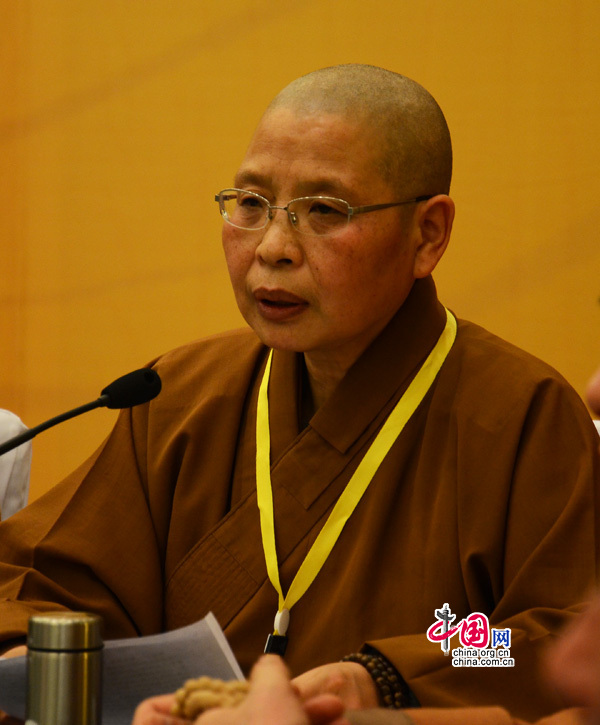 Ru Rui, vice-président de l&apos;Association des bouddhistes de Chine