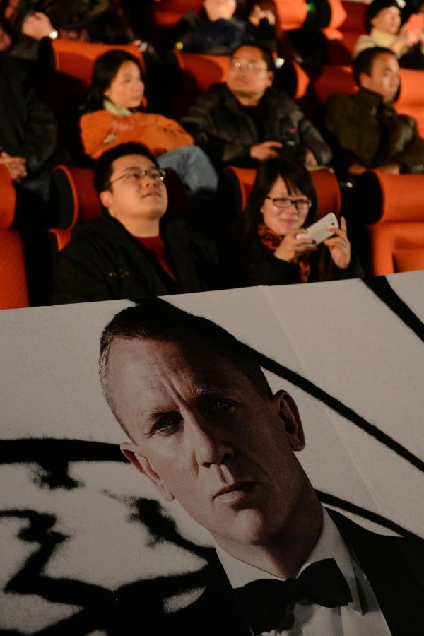 La première de Skyfall à Beijing