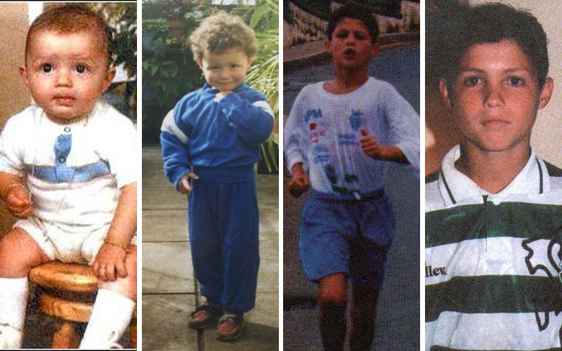 photos d"enfance des célèbres footballeurs