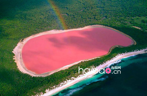 Le lac rose Hillier, un site incontournable en Australie