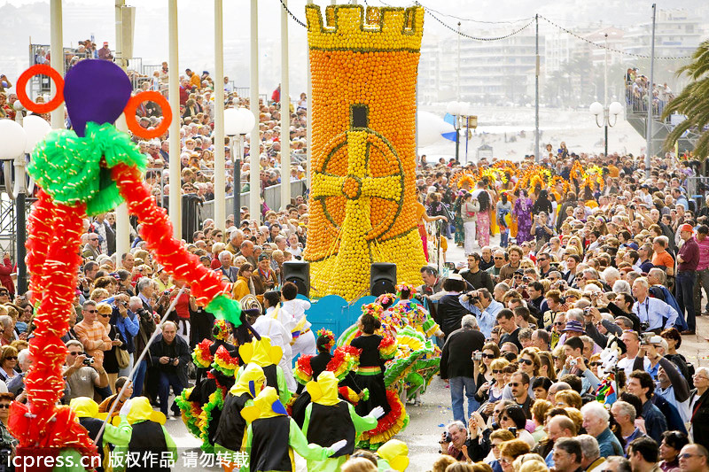 Menton : la ville française des citrons