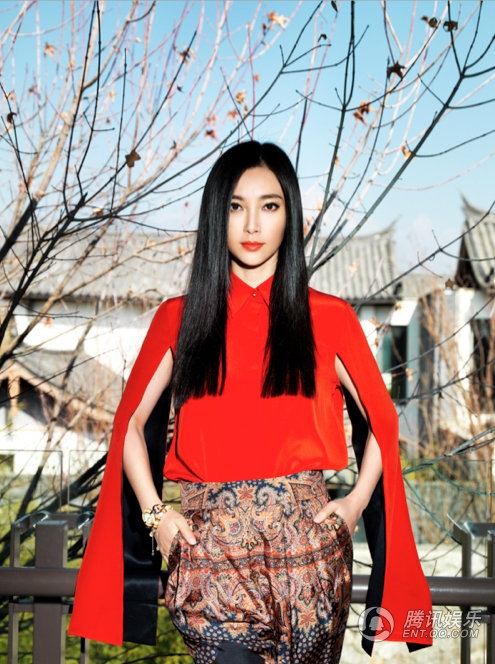 Li Bingbing encourage la mode écologique