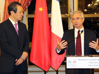 Réception offerte à l'occasion du Nouvel An chinois pour la première fois à la résidence du Président de l'Assemblée nationale de France