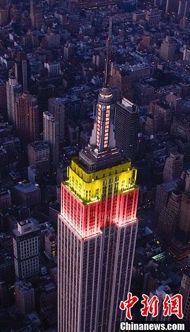 Nouvel an chinois: une cérémonie au Empire State Building
