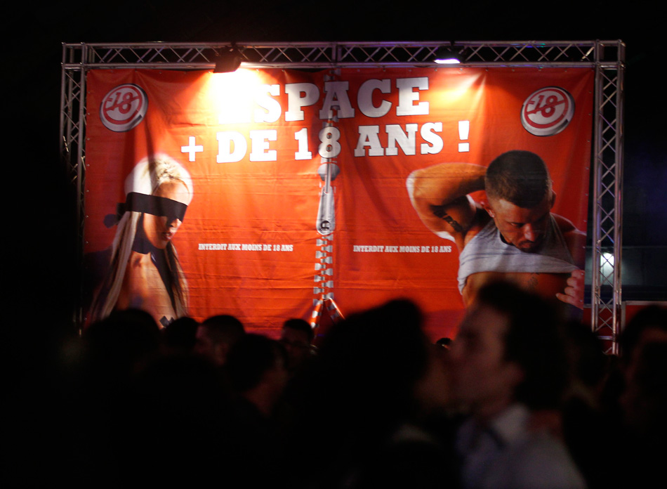 Ouverture du Salon de l'érotisme à Nice