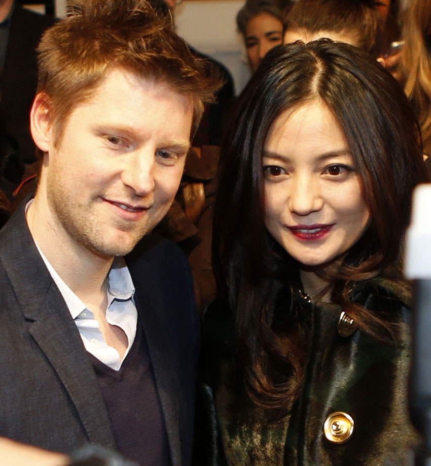 Semaine de la mode de Londres : Zhao Wei au défilé Burberry Prorsum