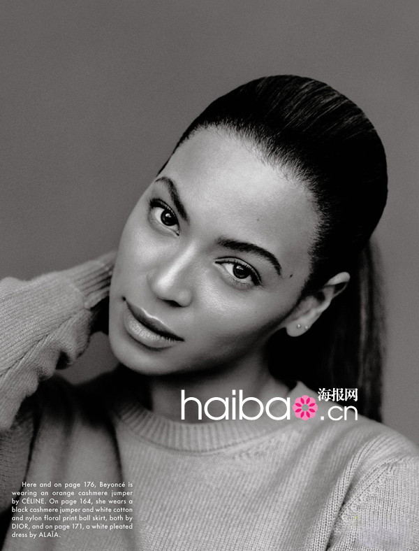 Chic et naturelle, Beyoncé pose pour The Gentlewoman