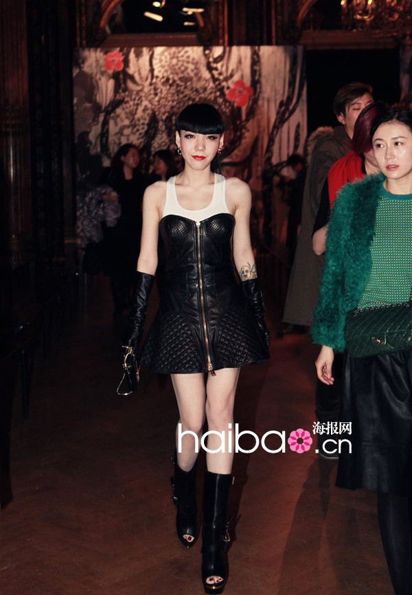 Des stars chinoises à la Fashion Week de Paris