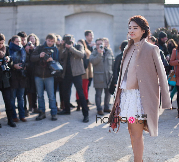 Des stars chinoises à la Fashion Week de Paris