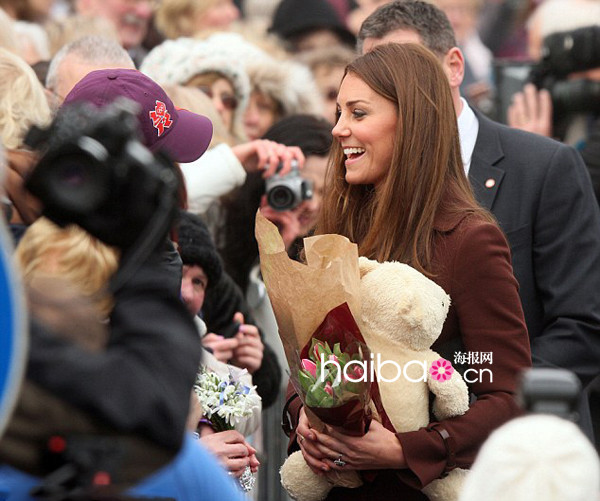 Kate Middleton attend une fille !